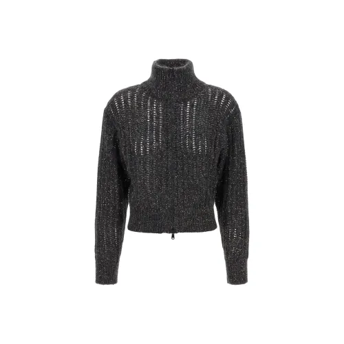 BRUNELLO CUCINELLI Трикотаж Женский Серый