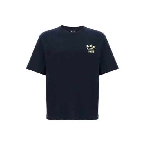 A.P.C Blue Мужская T-рубашка