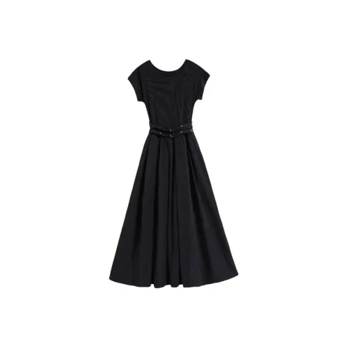 AFGGD Короткий рукав Платье Женское