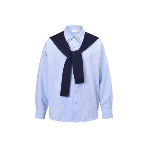 Бык Freak Синий Унисекс Рубашки