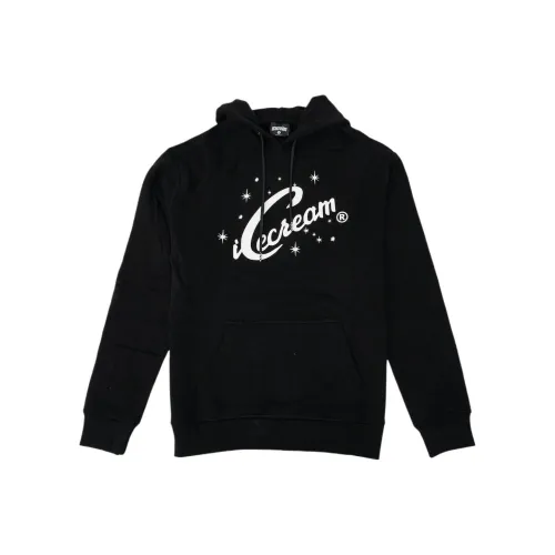 ICECREAM Толстовка Мужская Черная