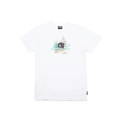 Мороженое Белый Мужская T-рубашка