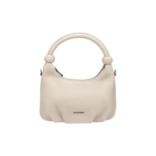 Tanita West Cloud Сумка из коровьей кожи Сумка через плечо Сумка Маленькая Женская Экрю