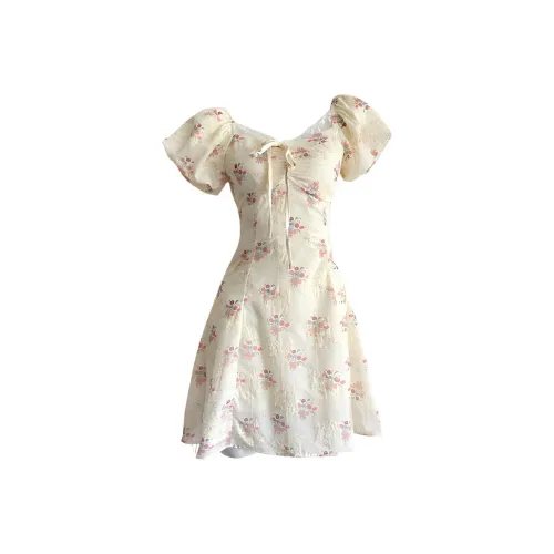 ONE PASS STUDIO Короткий рукав Платье Женское