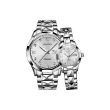 Стальной браслет, натуральный белый