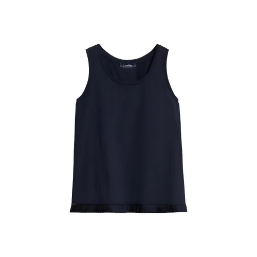 MaxMara Майка Женская Темно-синяя