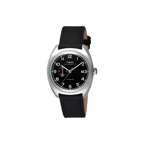 TIMEX Автоматический Механический Механизм Мужские Часы 39 мм Черный