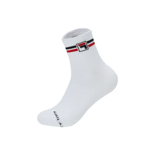 FILA ORIGINALE Стандартный Белый WT1 Упаковка Мужские Носки до икры MID