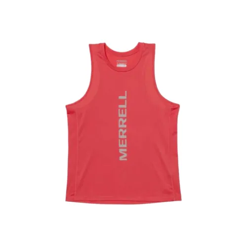 MERRELL Красный Женские Спортивные Майки Без Рукавов