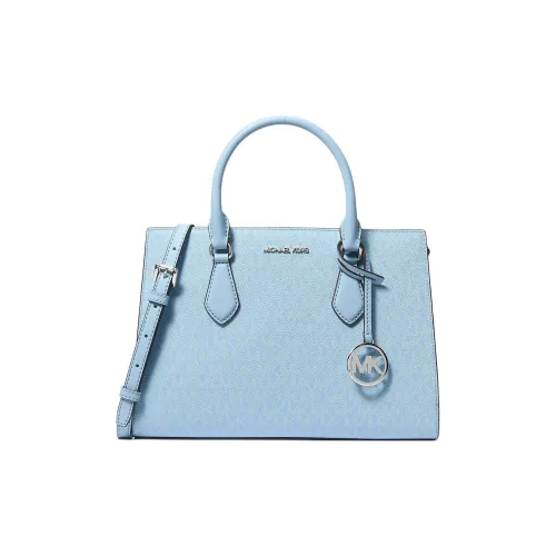 MICHAEL KORS SHEILA Холст Сумка через плечо Сумка среднего размера Женская Небесно-голубая