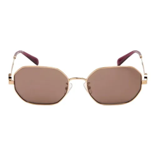 TORY BURCH Металл OVAL SUNGLASSES Женские Золотой