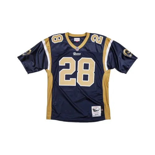 MITCHELL NESS MARSHALL Faulk Регби Джерси Мужской