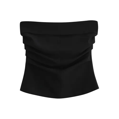 MENGXIAOQI Без бретелек Топ Женский