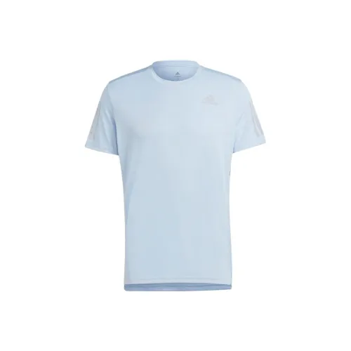 Adidas Светло-синие Мужские T-рубашки