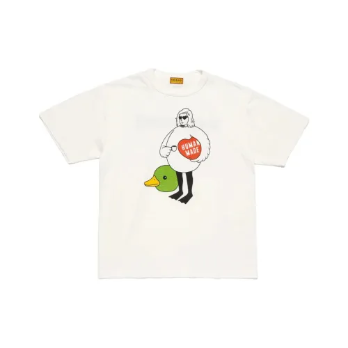 Human Made MINOR FIGURES Collaboration Белая Унисекс Футболка