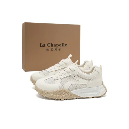 La Chapelle Устойчивая к истиранию Низкая Обувь Повседневная Женская Бежевая