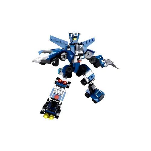 HUXIAOKE Автомобиль Робот Lucky Draw Одиночная капсульная игрушка Цельная коробка 8 шт