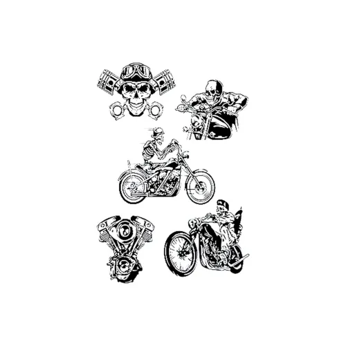 LIEJI Mischievous Journey Травяной Tattoo Наклейка