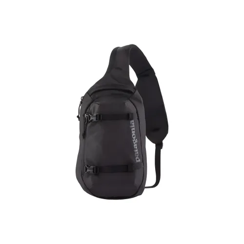 Patagonia 8L Слинг-сумка Переработанный полиэстер Черная Мужская
