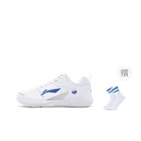 Белый, синий + спортивные носки.