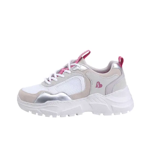 Skechers B RAD Abrasion Resistant Низкий Топ Повседневная обувь Женская Белая