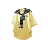 Жёлтый, чёрный, белый, шарф.