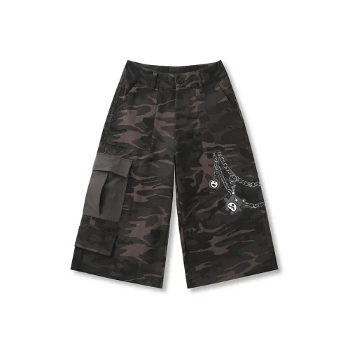 LAMLICKA Камуфляж Унисекс Повседневные шорты