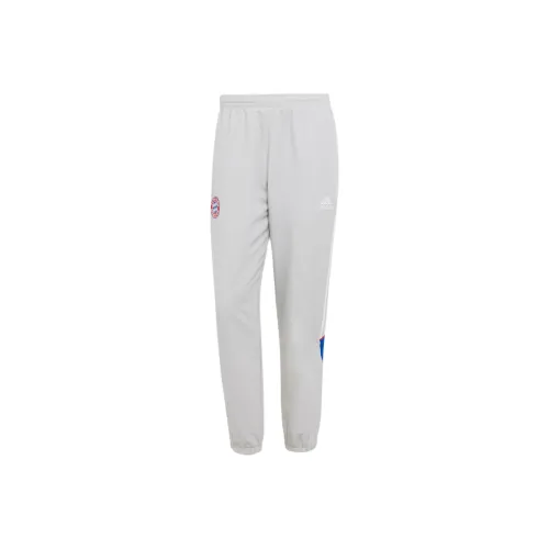 Adidas Вязаные тренировочные штаны мужские светло-серые