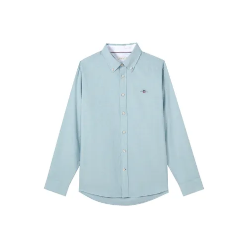 GANT 301 Зеленый Мужская Рубашка