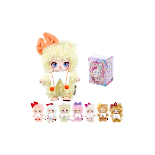 Cureplaneta Lila Счастливый кот Слепые коробки Один Mystery Коробка Целая коробка 8 шт