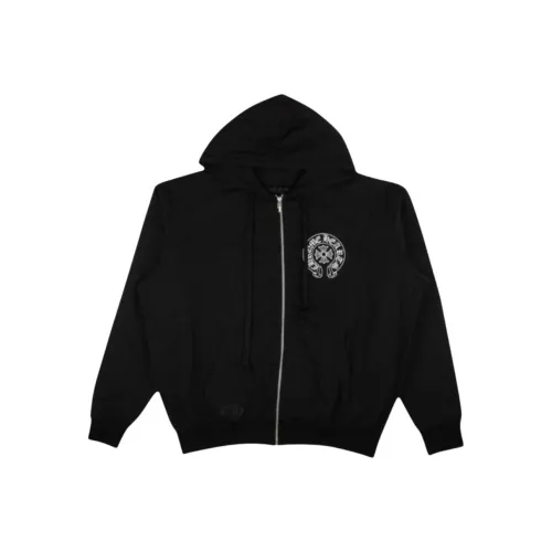 Chrome Hearts Черные Унисекс Толстовки