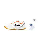 Белый, оранжевый + спортивные носки.