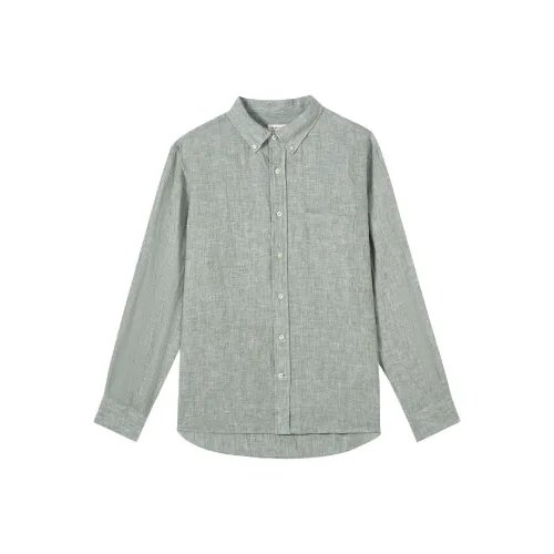 GANT 301 Зеленый Мужская Рубашка