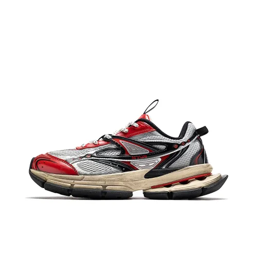 ANTA SNEAKERVERSE Повседневный Низкий Топ Серый Красный Черный Мужской