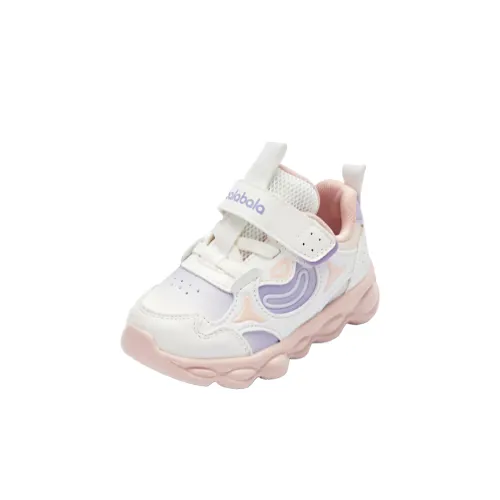 BALABALA ACCOMPANY GROWTH Амортизация Износостойкий Низкий Топ Обувь для малышей Белый Розовый Infant и Toddler