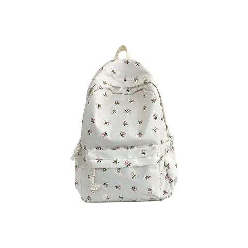 CAREELL Нейлон Рюкзак Стандартный Женский Айвори