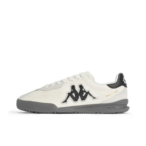 KAPPA Устойчивые к истиранию низкие кроссовки для скейтбординга унисекс белые