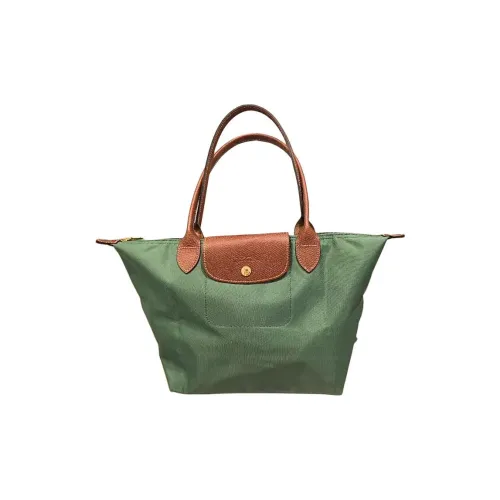 LONGCHAMP Le Pliage Нейлоновая сумка средний размер женский зеленый