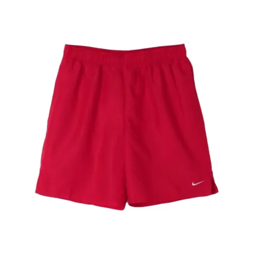 Nike Clothing Red Men's Beach Shorts Nike Clothing Красные Мужские Пляжные Шорты