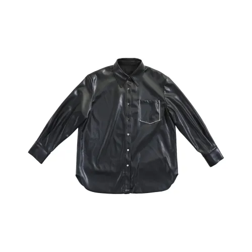 GURUI Угольно-черный 23 Женские Рубашки