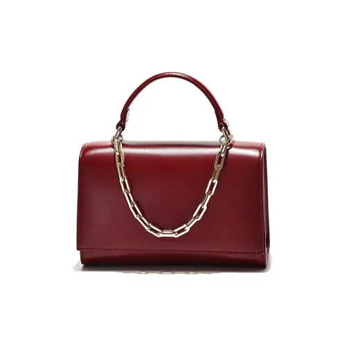 GXFMOD Натуральная кожа Одно плечо Сумка Женская Красная