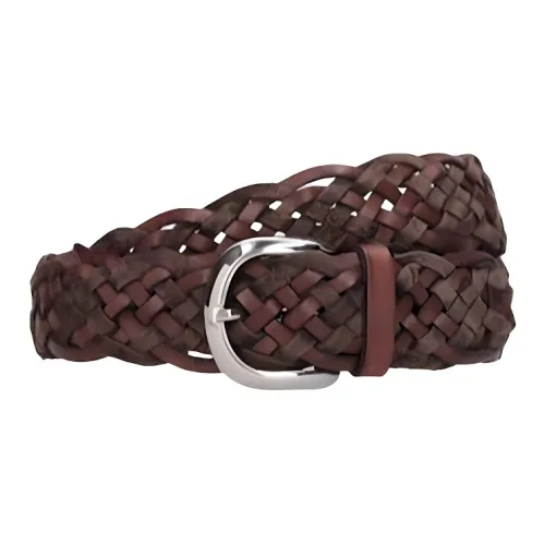 BRUNELLO CUCINELLI Кожа, Металл Ремни Мужской