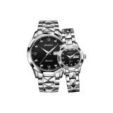 Стальной браслет, глубокий черный.