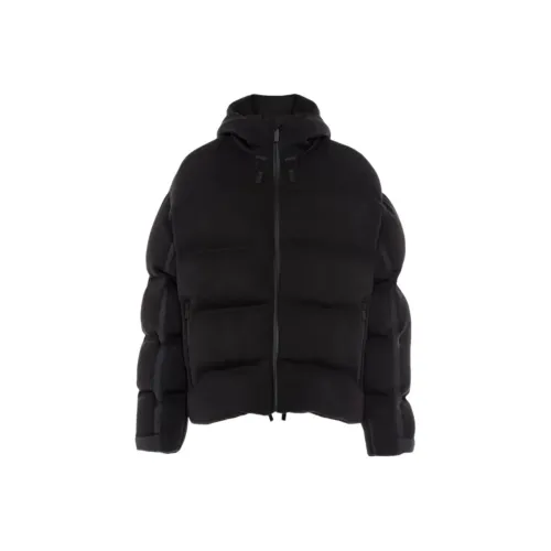 PRADA Хлопковый пуховик Мужской Черный