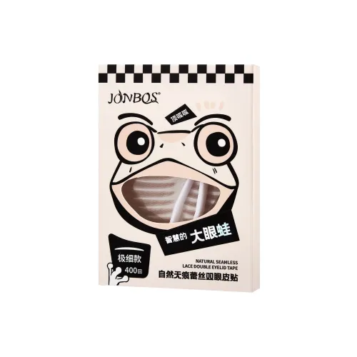 JONBOS Двойной Eyelid Патч Кружево Один Сided Прозрачный Diagonal Cut Оливковый Тип 400