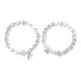 Браслет с бусинами "Лотос" [1 пара]