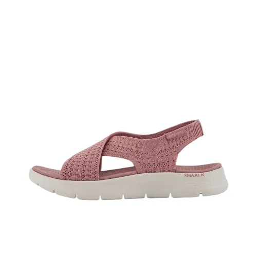 Skechers GO WALK Fle Пляжные сандалии Женские Камео Коричневый