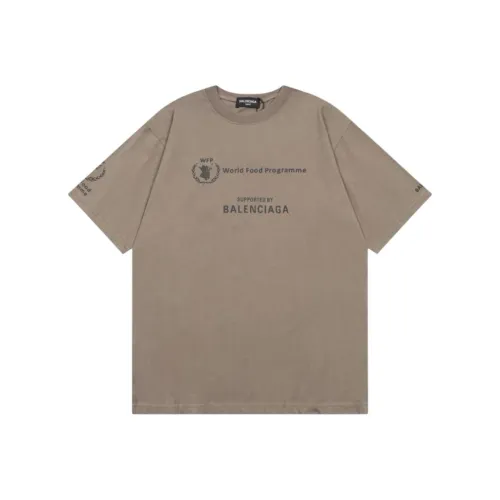 Balenciaga x WFP Хаки Мужская T-рубашка