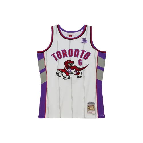 MITCHELL NESS x OVO совместный бренд Баскетбольная Джерси Игровая версия Мужская