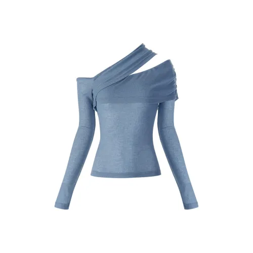 HYTE MOLY Синий Женские T-рубашки